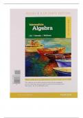 Solution Manual For Intermediate Algebra, 12th Edition By Margaret Lial, John Hornsby, Terry McGinnis