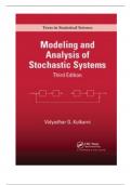 Solution Manual For Modeling and Analysis of Stochastic Systems 3rd Edition By Vidyadhar Kulkarni