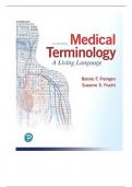Solution Manual For Medical Terminology A Living Language, 7th Edition By Fremgen, Frucht
