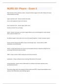 NURS 251 Pharm - Exam 5 Questions With All Correct Answers&excl;&excl;