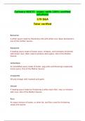Culinary NOCTI   exam -with 100&percnt; verified solutions 