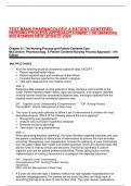 TEST BANK PHARMACOLOGY A PATIENT-CENTERED  NURSING PROCESS APPROACH Chapter 1-58 Questions  and Answers NEW UPDATE 2024