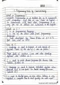 C Programming Handwritten Notes