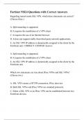 Fortinet NSE4 Questions with Correct Answers