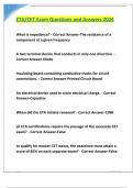 ETA&sol;CET Exam Questions and Answers 2024
