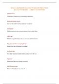 2024 CA ESTHETICIAN STATE BOARD PRACTICE EXAM-WITH 100&percnt; CORRECT ANSWERS
