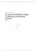 AQA  A-level ECONOMICS Paper 1 Markets and Market Failure  QUESTION PAPER  FOR JUNE 2023