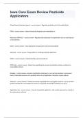 Iowa Core Exam Review Pesticide Applicators &vert;graded A&plus;