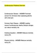 Cardiovascular Problems Overview