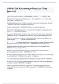 SkillsUSA Knowledge Practice Test &lpar;solved&rpar;