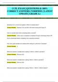 CCIL EXAM | QUESTIONS & 100%  CORRECT ANSWERS (VERIFIED) | LATEST  UPDATE | GRADEA+