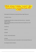 UIPath Advance Training - Lesson 8 - Quiz - Advanced Citrix Automation Exam 100&percnt; Verified