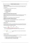 Samenvatting hoofdstuk 6 enzymologie: Regulatie van enzymen, 2e bachelor biomedische wetenschappen