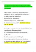 HESI RN Exit Exam 2024 1&period;When caring for a client in labor&comma; which finding is most important to report to the primary health care provider&quest;
