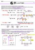 CHM 2046 General chemistry 2 ch. 14 part 1 learning objectives summary