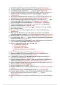 BIOC39 Midterm MCQ Questions and Answers