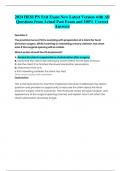 2024 HESI PN Exit Exam New Latest Version with All  Questions from Actual Past Exam and 100&percnt; Correct  Answers