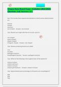 Oregon State Board Exam - Esthetics &lpar;&rpar; Questions And Answers
