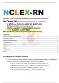 NCLEX-RN {NATIONAL COUNCIL LICENSURE EXAMINATION [FOR] REGISTERED NURSES (RN)} TEST BANK FOR  Immune Inflammatory Disorders |NCLEX-RN QUESTIONS WITH ANSWERS AND RATIONALES