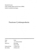 Verslag Cytokines