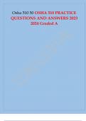 Osha 510 50 OSHA 510 PRACTICE QUESTIONS AND ANSWERS 2023 2024 Graded A