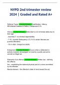 NYPD 2nd trimester review 2024 &vert; Graded and Rated A&plus; 