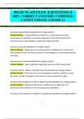 REGIS NU-629 EXAM 3| QUESTIONS &  100% CORRECT ANSWERS (VERIFIED) | LATEST UPDATE | GRADEA+