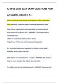 IL MPJE 2023-2024 EXAM QUESTIONS AND  ANSWERS &comma;GRADED A&plus;&period; 