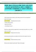 SERE 100&period;2 EXAM PACK &vert; QUESTIONS & 100&percnt; CORRECT ANSWERS &lpar;VERIFIED&rpar; &vert; LATEST UPDATE &vert; GRADEA 