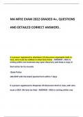 MA MPJE EXAM 2022 GRADED A&plus;&comma; QUESTIONS  AND DETAILED CORRECT ANSWERS &period;
