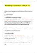 Medical-Surgical&colon; Immune and Infectious