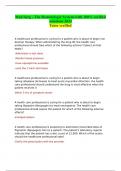 Med Surg - The Hematologic System-with 100&percnt; verified solutions 2024