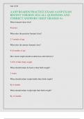 AANP BOARDS PRACTICE EXAM&sol; AANP EXAM  RECENT VERSION 2024 ALL QUESTIONS AND  CORRECT ANSWERS &sol; BEST GRADED A&plus;