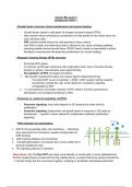 Cancer Biology notes on Cell signaling Pathways, Cell cycle control & Apoptosis