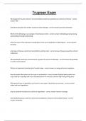 Trugreen Exam Questions and answers latest update 2024 