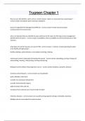 Trugreen Chapter 1 Questions and answers latest update 2024 