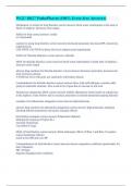 WGU D027 PathoPharm &lpar;100&percnt; Error-free Answers&rpar;