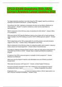 CPCO EXAM Questions With 100&percnt; Correct Answers Latest Updates 2024&period;pdf