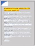 PA JURISPRUDENCE TEXAS EXAM Question with  100&percnt; Correct Answers 2024