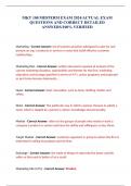 MKT 100 MIDTERM EXAM 2024&sol;ACTUAL EXAM QUESTIONS AND CORRECT DETAILED ANSWERS&sol;100&percnt; VERIFIED