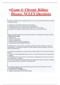 Exam 4&colon; Chronic Kidney  Exquisite Wisdom&period;
