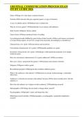 1105 FINAL COMMUNICATION PROCESS EXAM STUDY GUIDE 2024