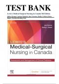  Lewis's Medical Surgical Nursing in Canada 5th Edition by Jane Tyerman&comma; Shelley Cobbett-Test Bank