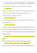 SNG 6001 WEEK 4 QUIZ WITH CORRECT ANSWERS&vert; 2024