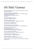 ATI TEAS 7 Science
