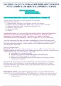NSG 530&sol;NU 530 QUIZ 4 STUDY GUIDE 2024&sol;LATEST UPDATED WITH CORRECT AND VERIFIED ANSWERS&sol;A&plus; GRADE