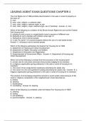 LEASING AGENT EXAM QUESTIONS CHAPTER 4