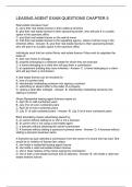 Leasing Agent Exam Questions Chapter 5&period;