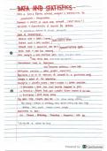 STK110 (semester 1) notes