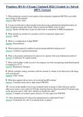 Prophecy RN B v3 Exam &vert; Updated 2024 &vert; Graded A&plus; Solved  100&percnt; Correct